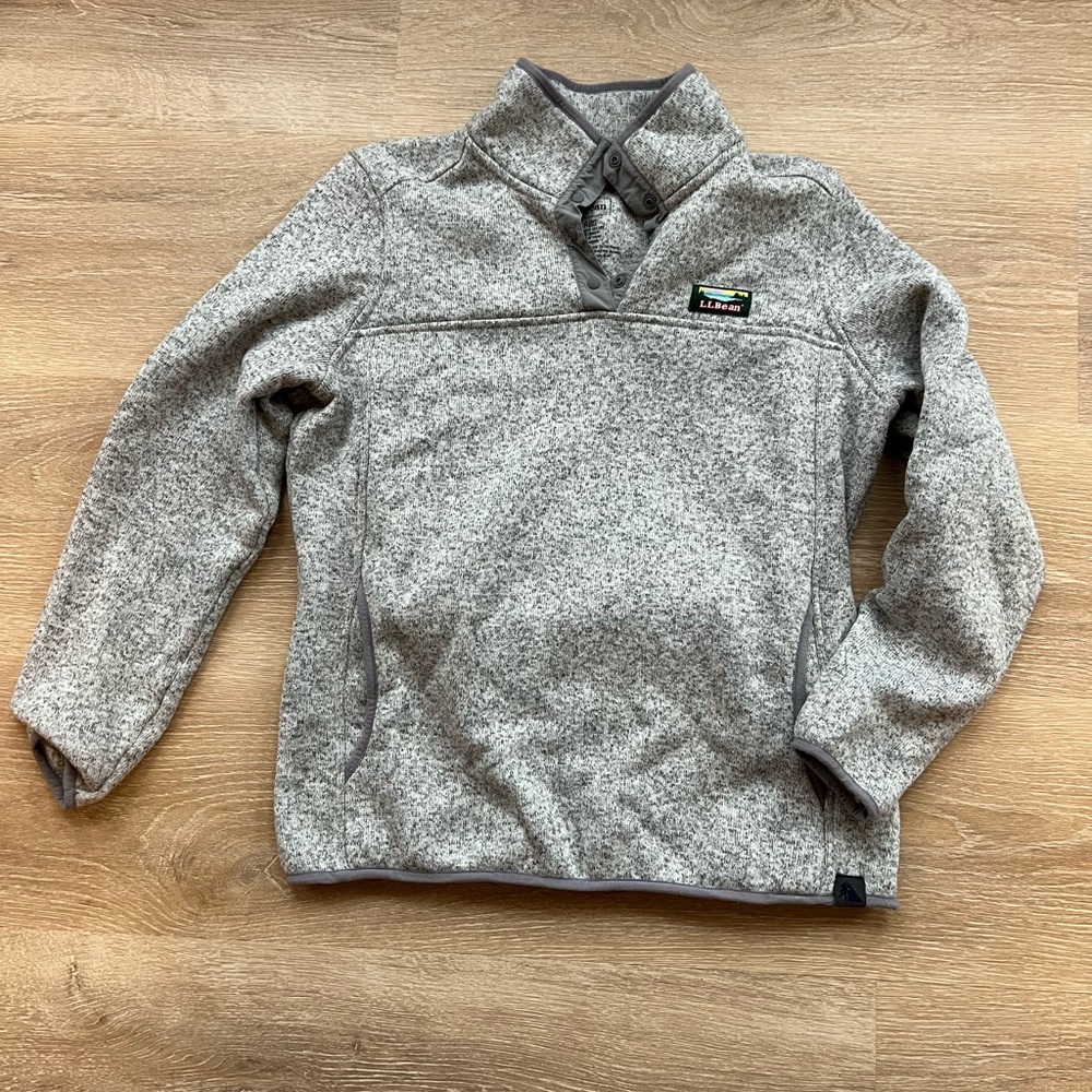 L.L. Bean Sweater Fleece Pullover